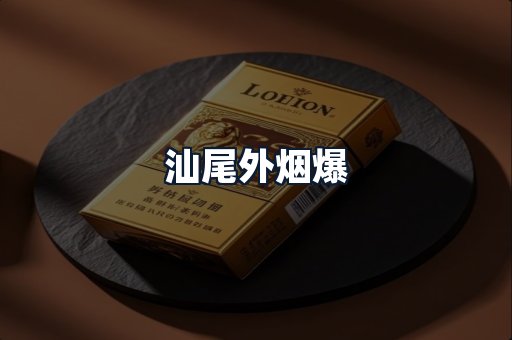 汕尾外烟爆
